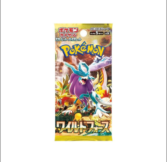 Japanese Wild force Booster Pack